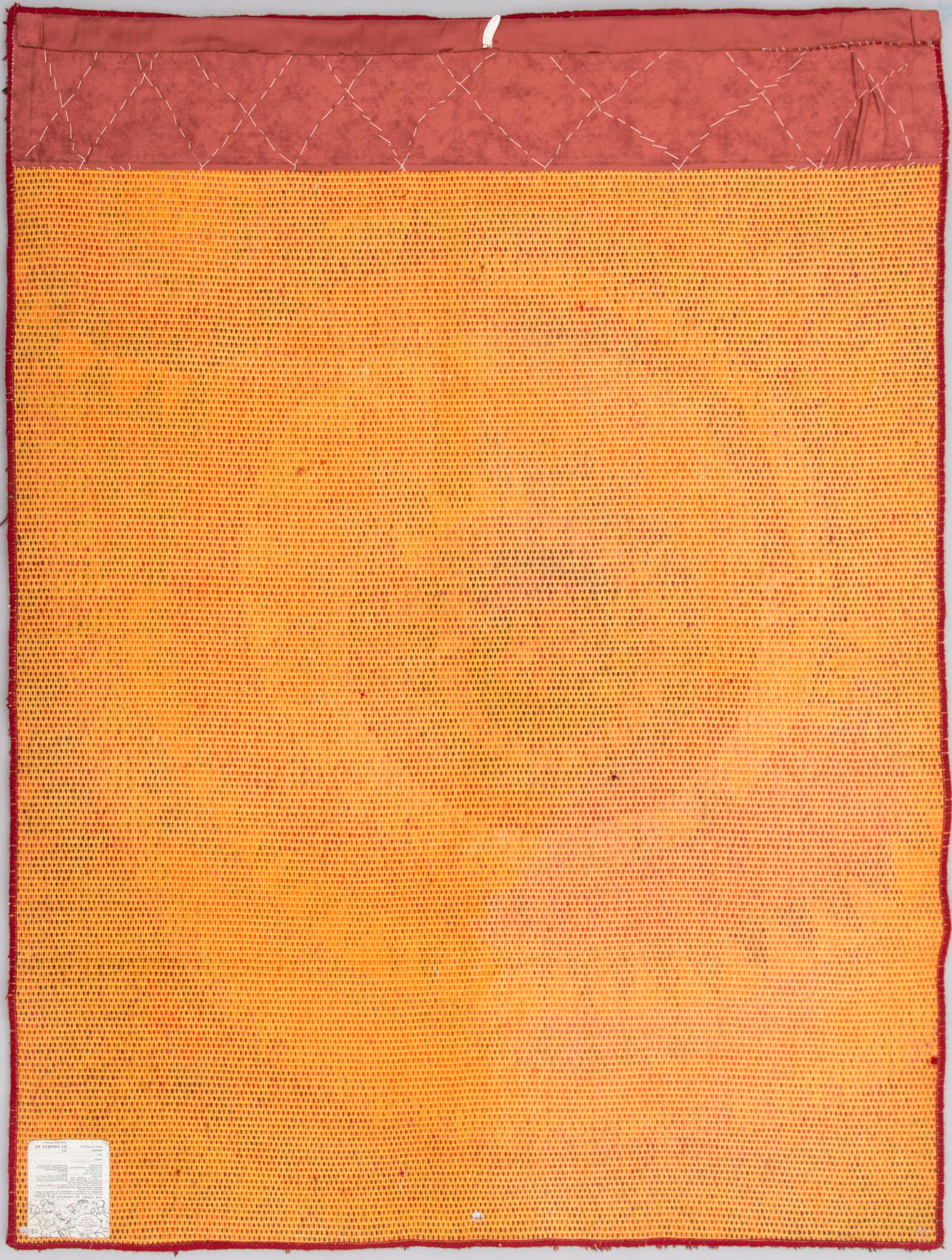 MARJATTA METSOVAARA, ryijymatto, Oy Finnrya Ab. Noin 175x135 cm.