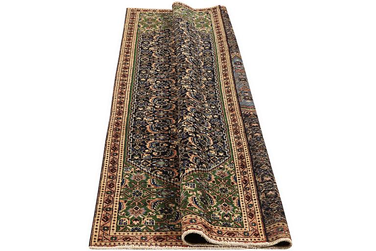 A carpet, Ardebil, c. 288 x 181 cm.