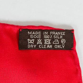 Hermès, an 'Etude Pour une Parure de Gala' silk scarf.