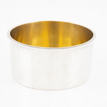 A Swedish Parcel-Gilt Sterling Silver Bowl, mark of Atelier Borgila, Stockholm 1958.