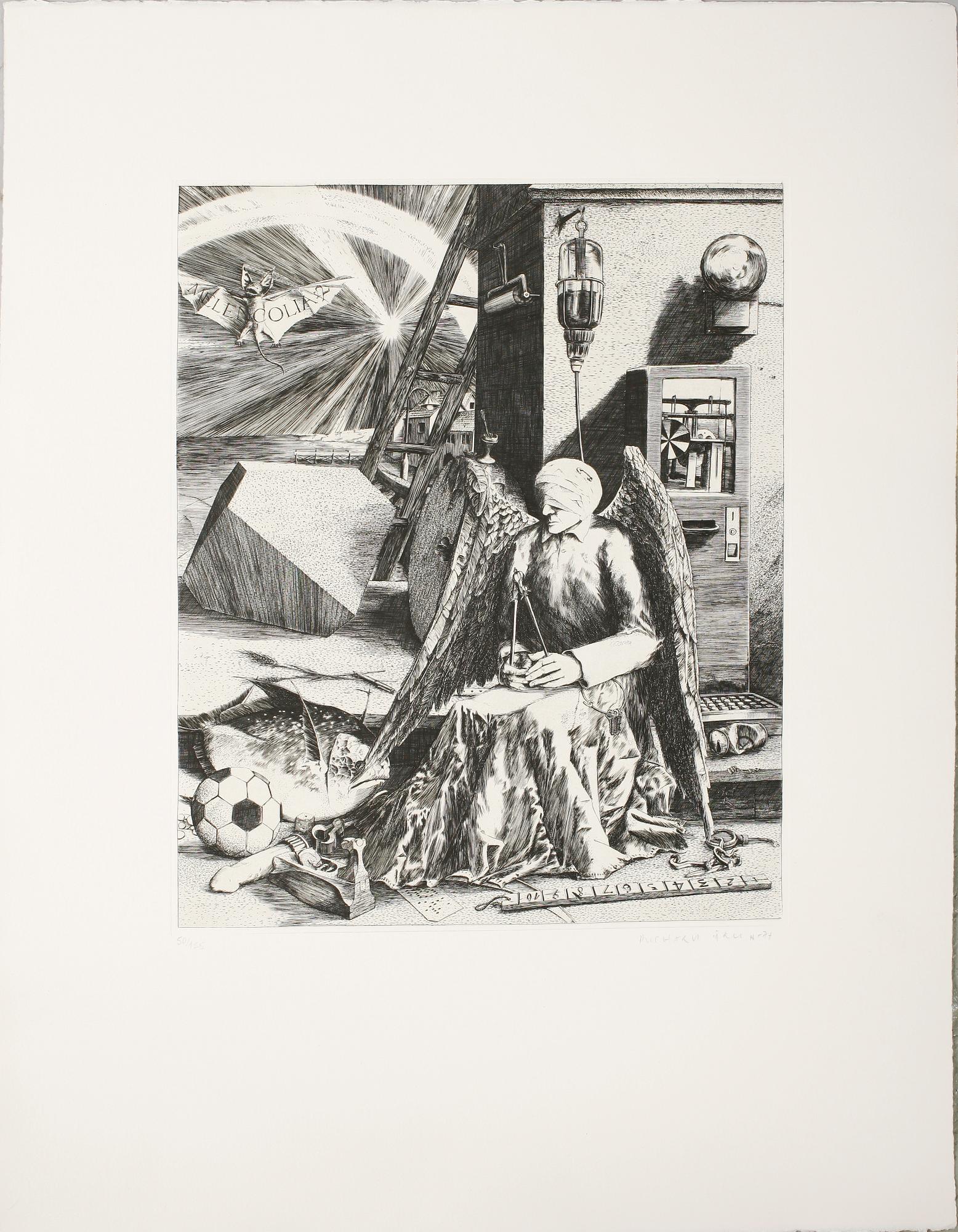 LITOGRAFISKA BLAD, 3 st, L G Lundberg, Richard Årlin samt Per Svensson.