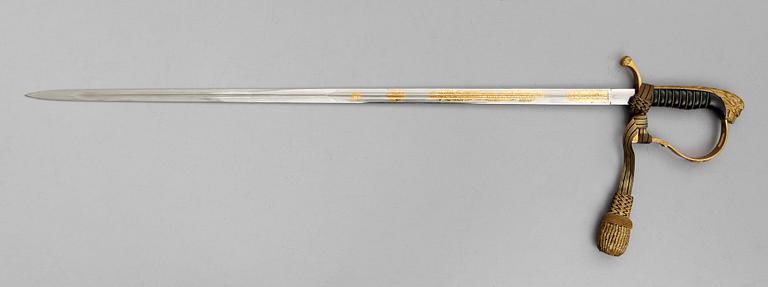 PALLASCH, m/1899 för officer vid Infanteriet.