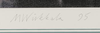 Maaria Wirkkala, offset, signed and dated -95, numbered XX/XL.