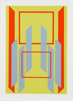 Portfolio with eleven serigraphs, signed and numbered 67/110, 1977.