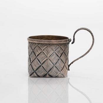 A silver charka, St. Petersburg 1890.