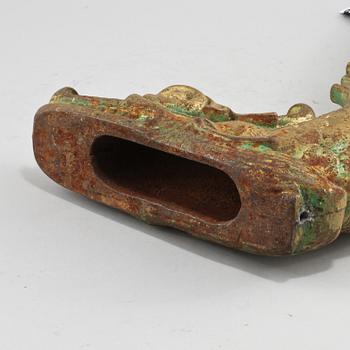 FONTÄNSKULPTUR, gjutjärn, empirestil, 1900-tal.