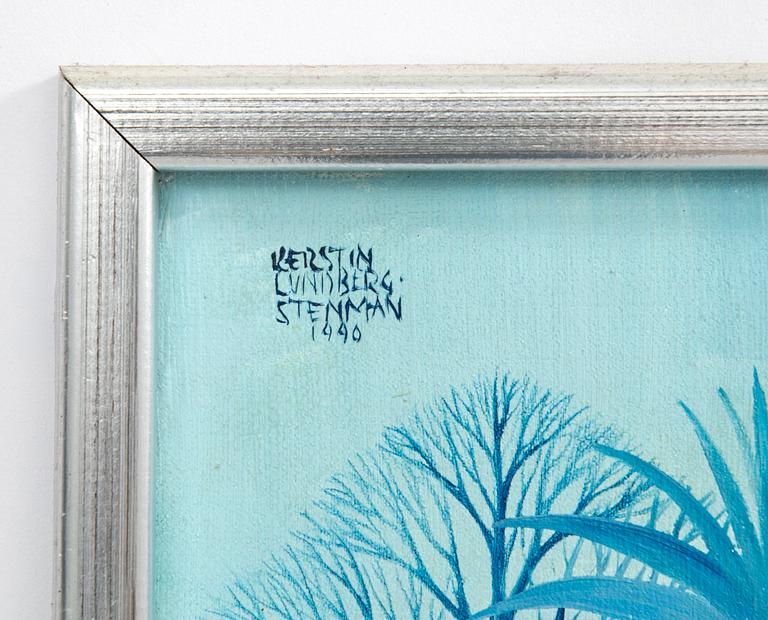 Kerstin Lundberg-Stenman, "Spelande duvor".