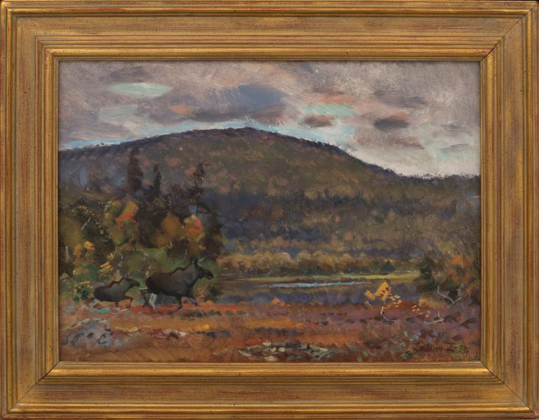 LINDORM LILJEFORS, oil on canvas, signed, dated -70.