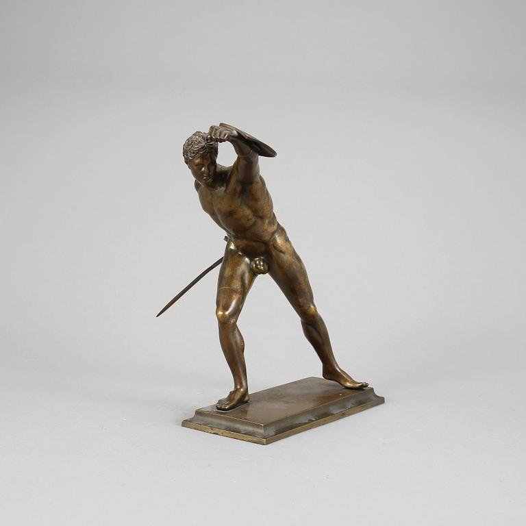 OKÄND KONSTNÄR, skulptur, brons.