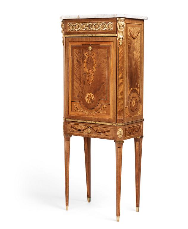 A Gustavian secretaire by George Haupt.