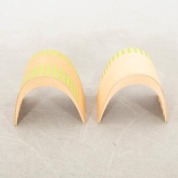 Maxjenny Forslund & Thomas Bentzen, stools 2 pcs 2001.