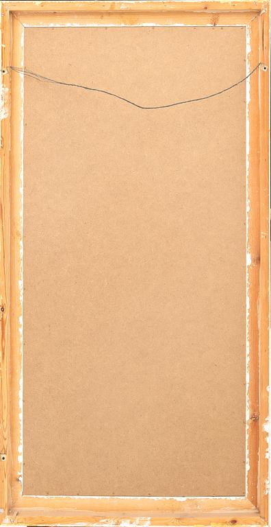 A late 20th century gilded mirror.