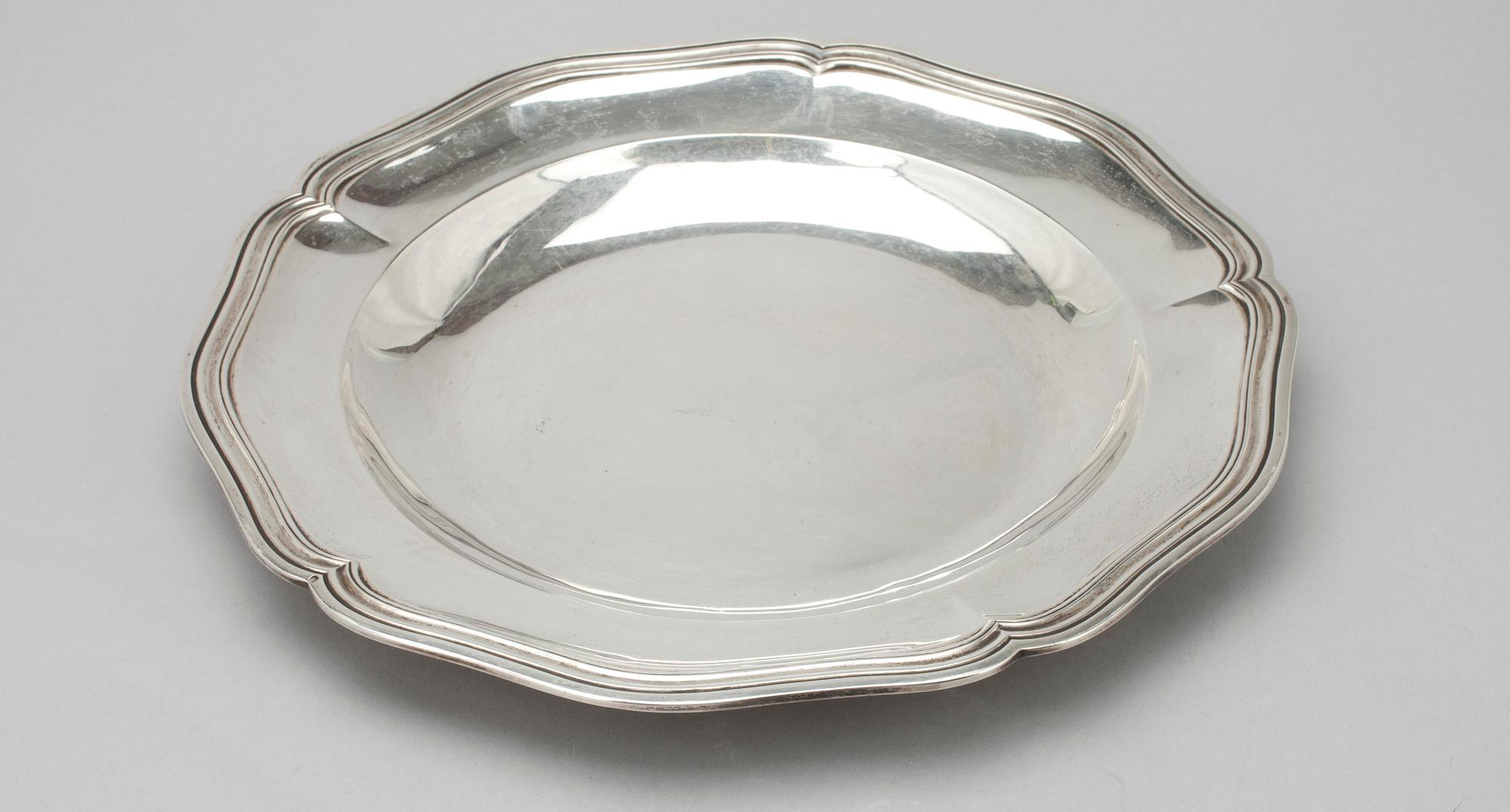 FAT, silver, Guerchet Roussel, Frankrike 1900-tal. Tot. vikt ca 906 g.