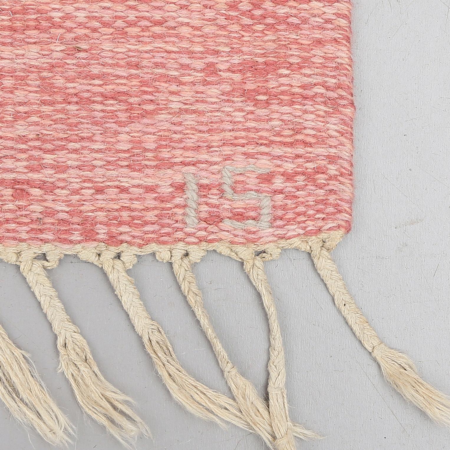 MATTA, rölakan, signerad IS, Ingegerd Silow. Ca 228 x 166 cm.