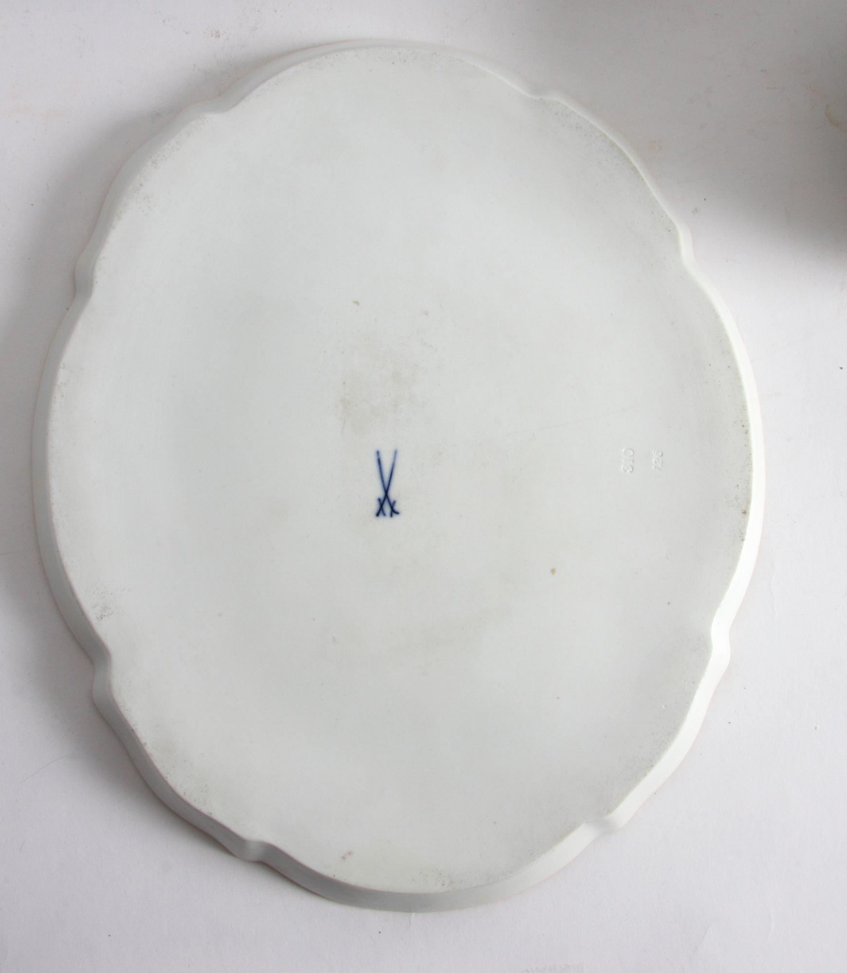 KAFFESERVIS, 17 delar, porslin, Meissen.