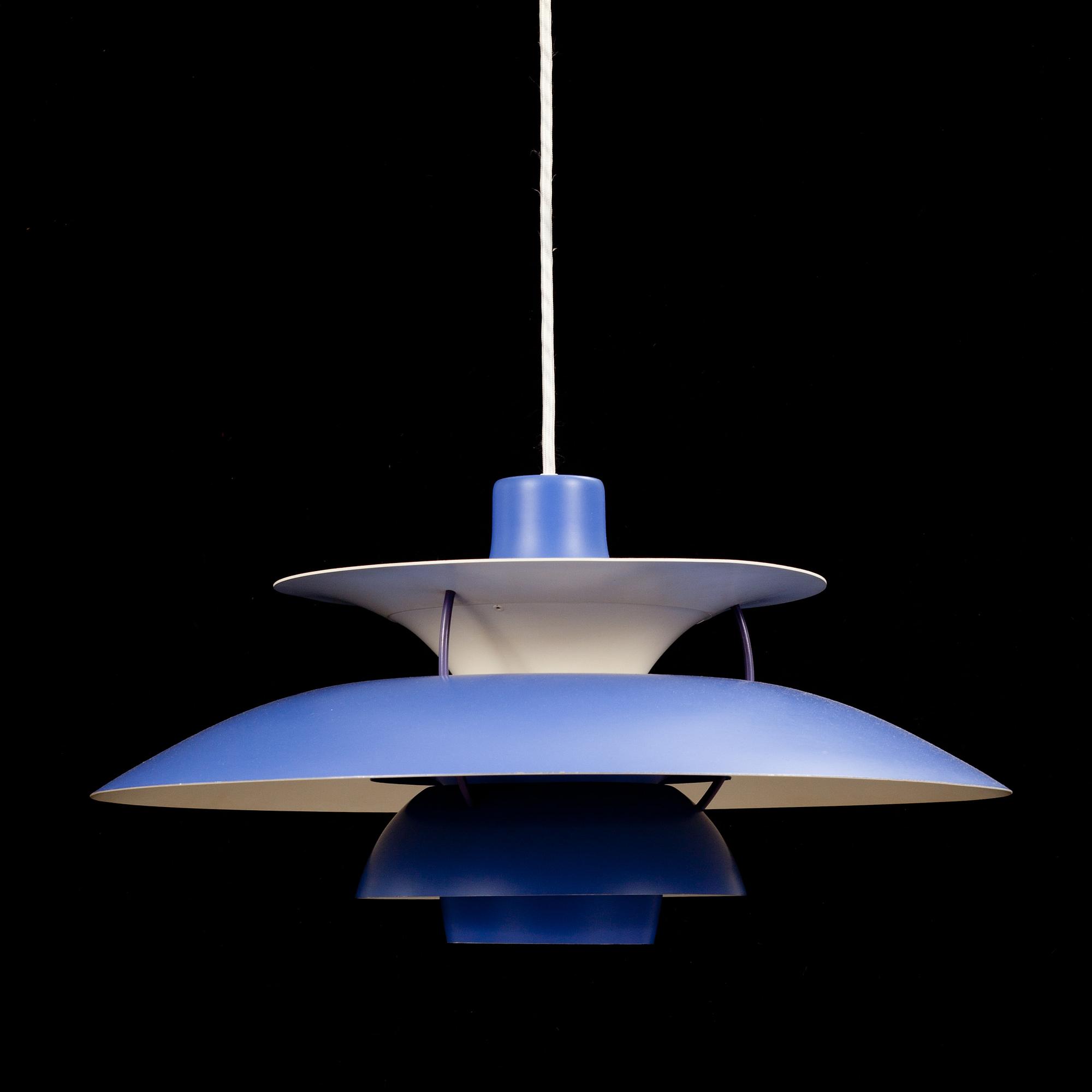 TAKLAMPA, "PH-5", Poul Henningsen, Louis Poulsen Danmark, 1900-talets andra hälft.