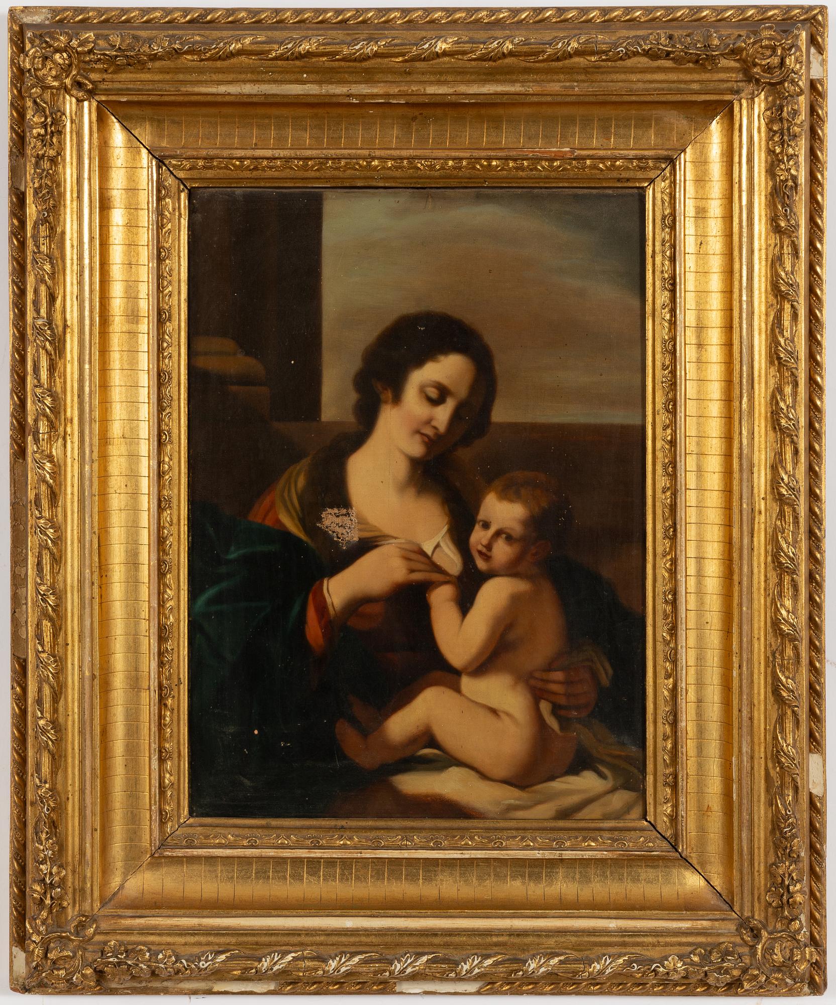 Cesare Gennari, copy after, 19th century, The Madonna and Child.