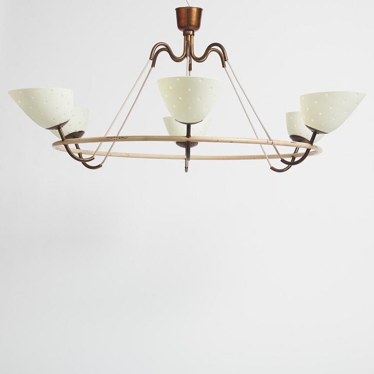 Hans Bergström, takkrona, ateljé Lyktan, Åhus 1930-40-tal.