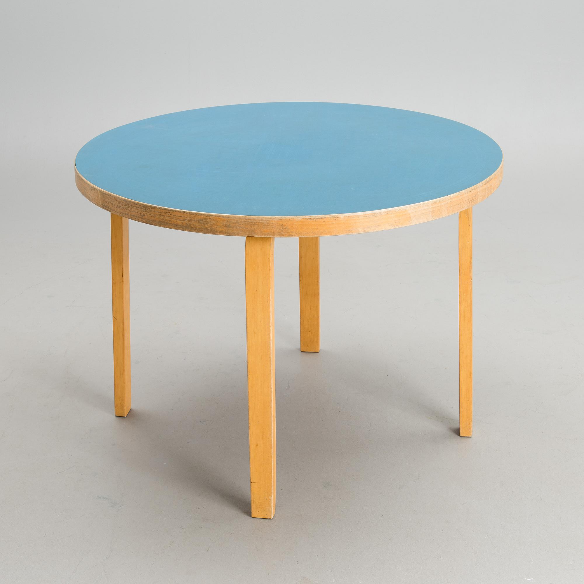 ALVAR AALTO, bord, modell 90A Artek 1900-talets mitt.