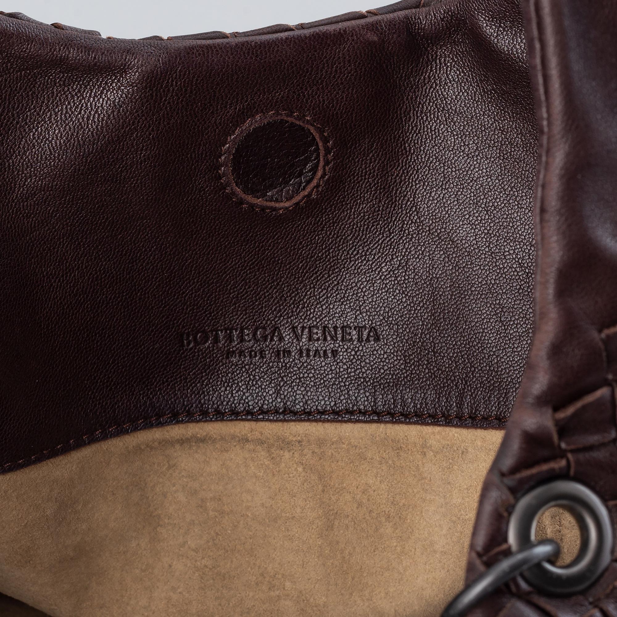 Bottega Veneta, a leather bag.