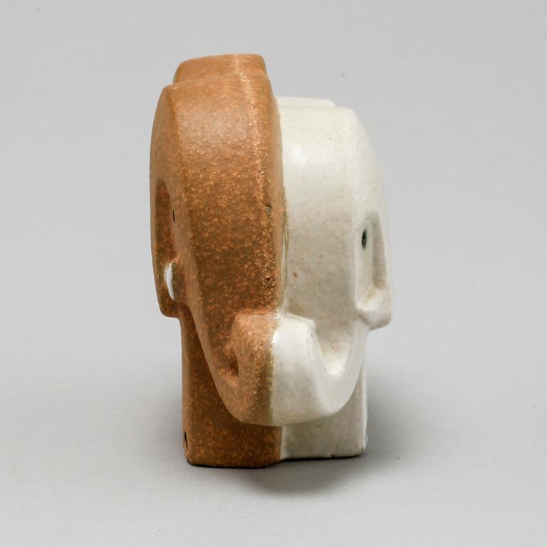 LISA LARSON, three stoneware figurines for Gustavsberg, second half of the 20th century.