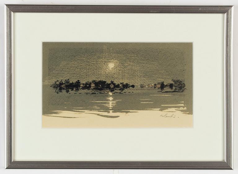 Roland Svensson, 4 litographs, signed and one numbered 20/25.