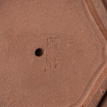 A group of three yixing teapots, China, 1980s.