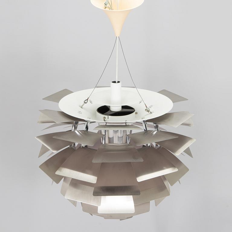 Poul Henningsen, taklampa, "PH-Kotte / PH Artichoke", Louis Poulsen, Danmark, 1980-tal.