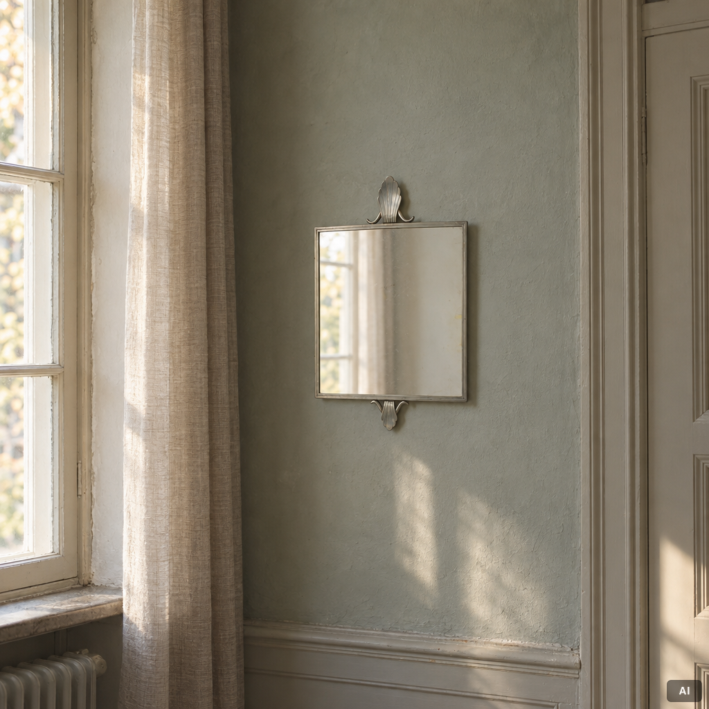 Mirror, Firma Svenskt Tenn, model A120, Stockholm 1929.
