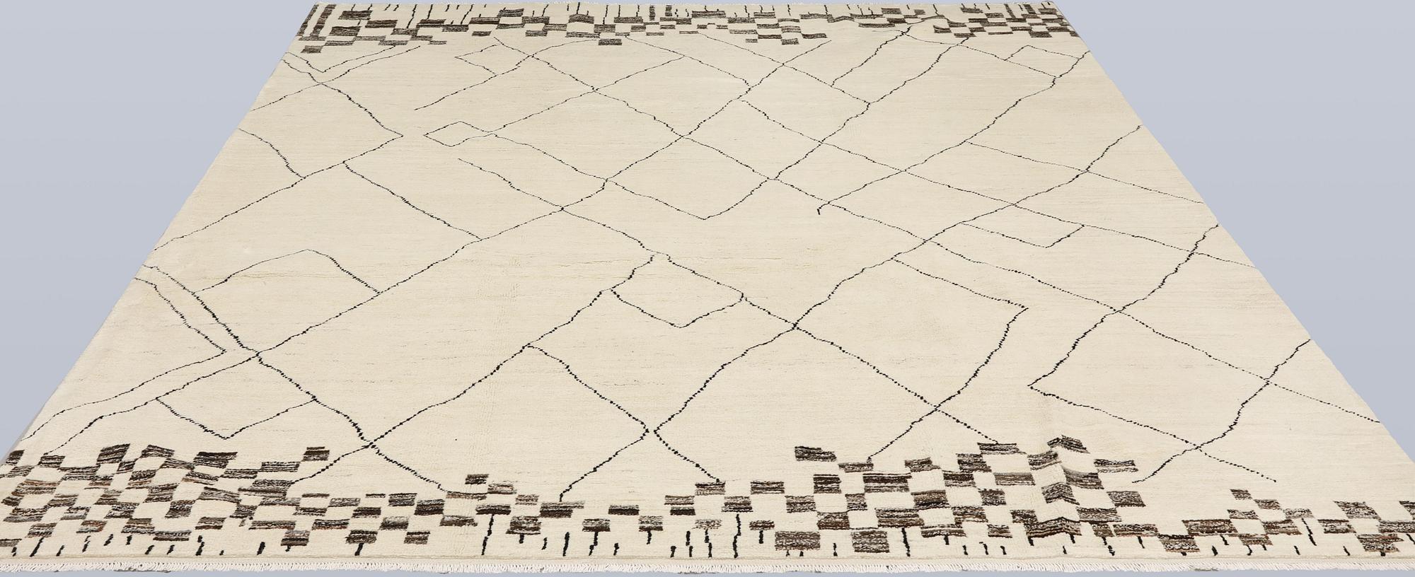 A Moroccan carpet, approx. 303 x 202 cm.