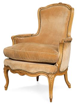 928. A Louis XV bergere.