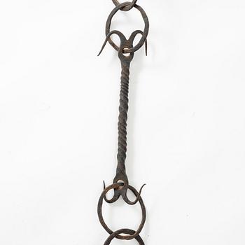 Hängare, två stycken, 1700-tal.