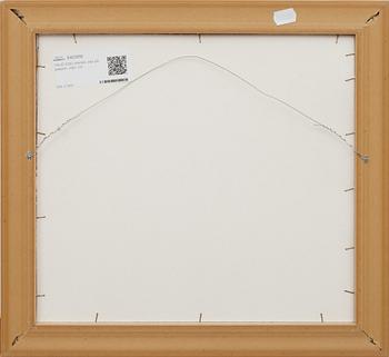 YRJÖ EDELMANN, olja på papper, sign.