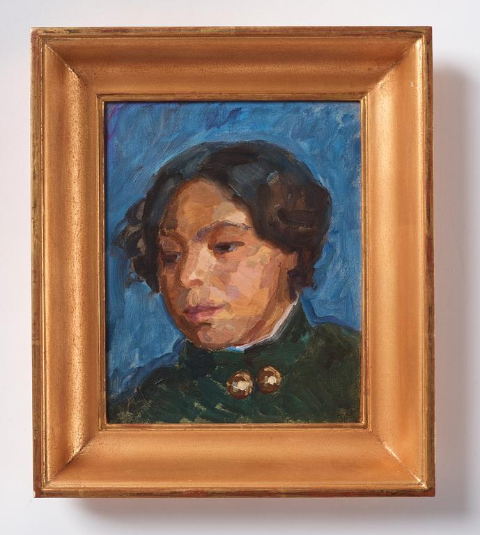 Ivan Aguéli, Porträtt av en kvinna.