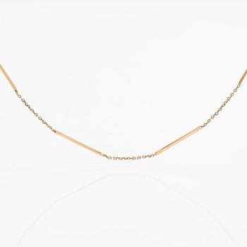 A 14K gold necklace. Westerback, Helsinki 1970.
