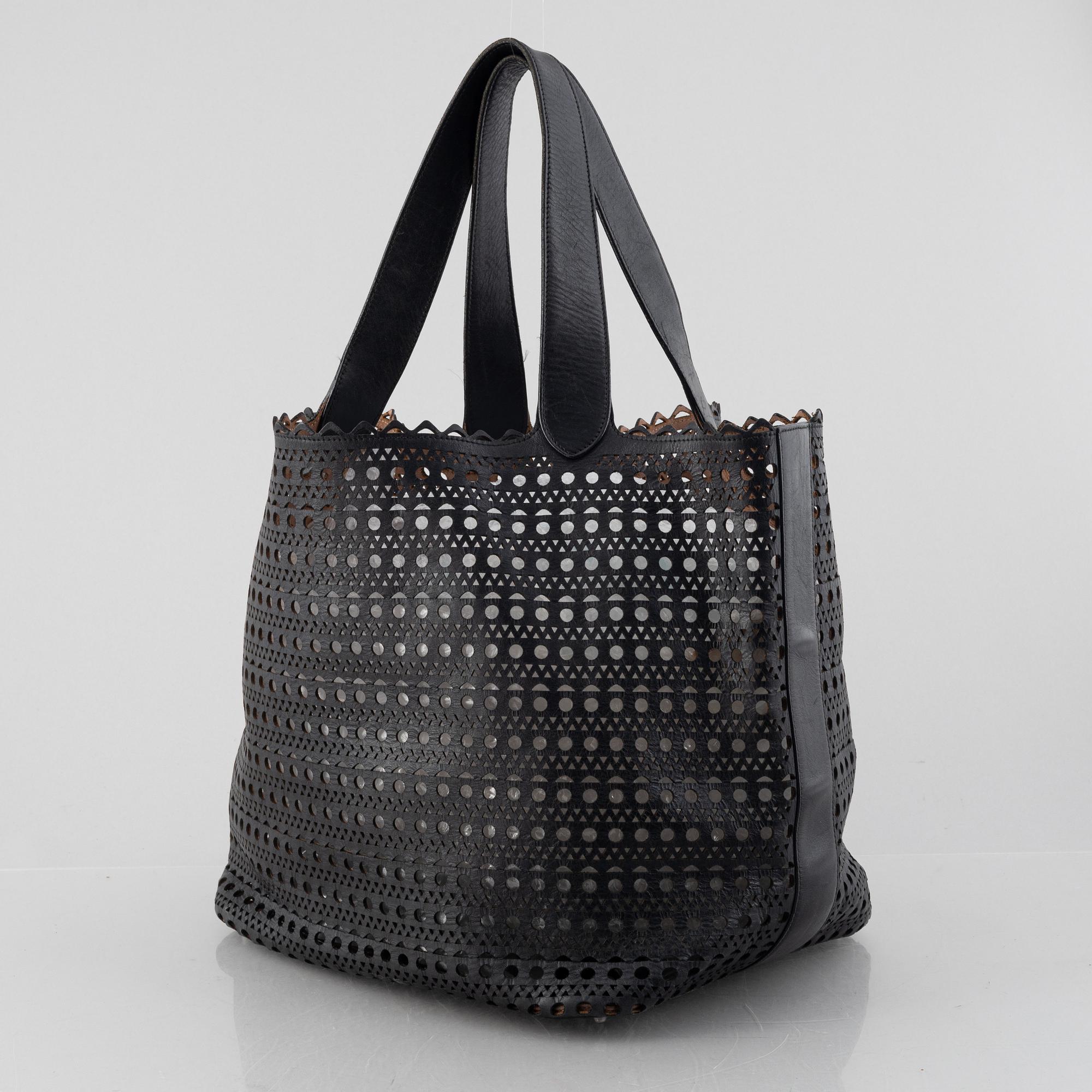 Alaïa, bag "Cabas Pression".