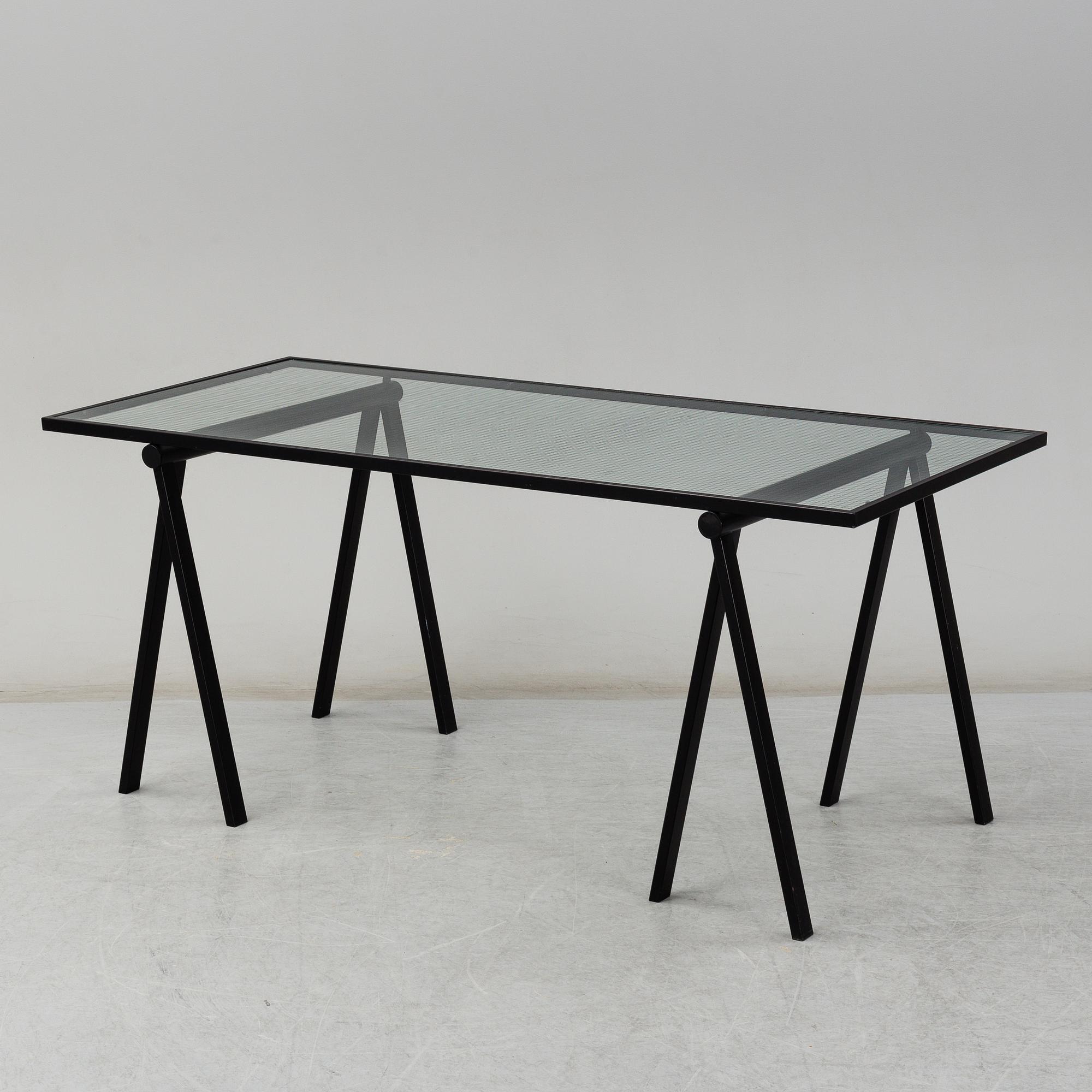 RODNEY KINSMAN, skrivbord, "Trestle", Bieffeplast, Padova, Italien, omkring 1990.