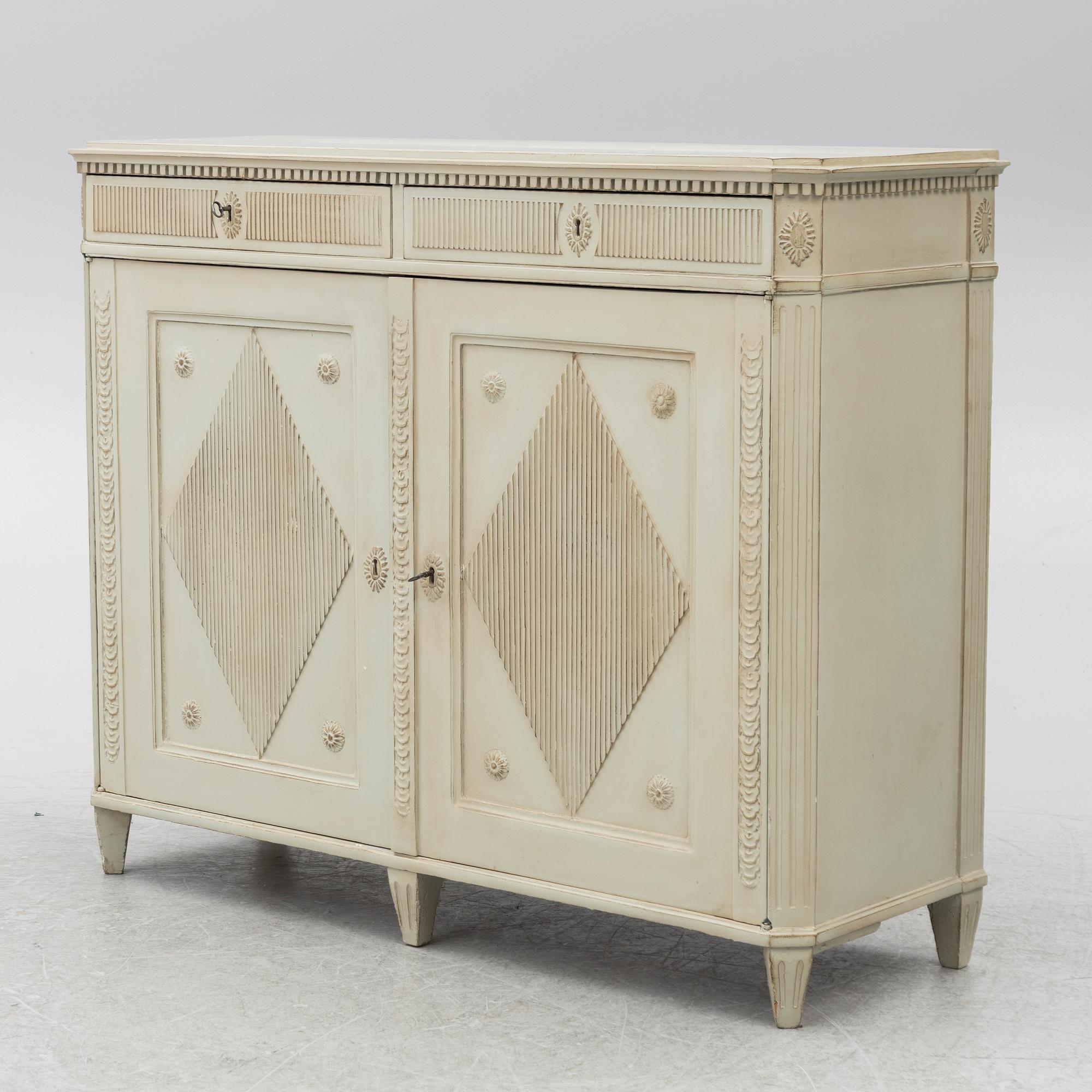 Sideboard, circa 1800, Late Gustavian.