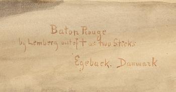 Karl Volkers, "Baton Rogue".