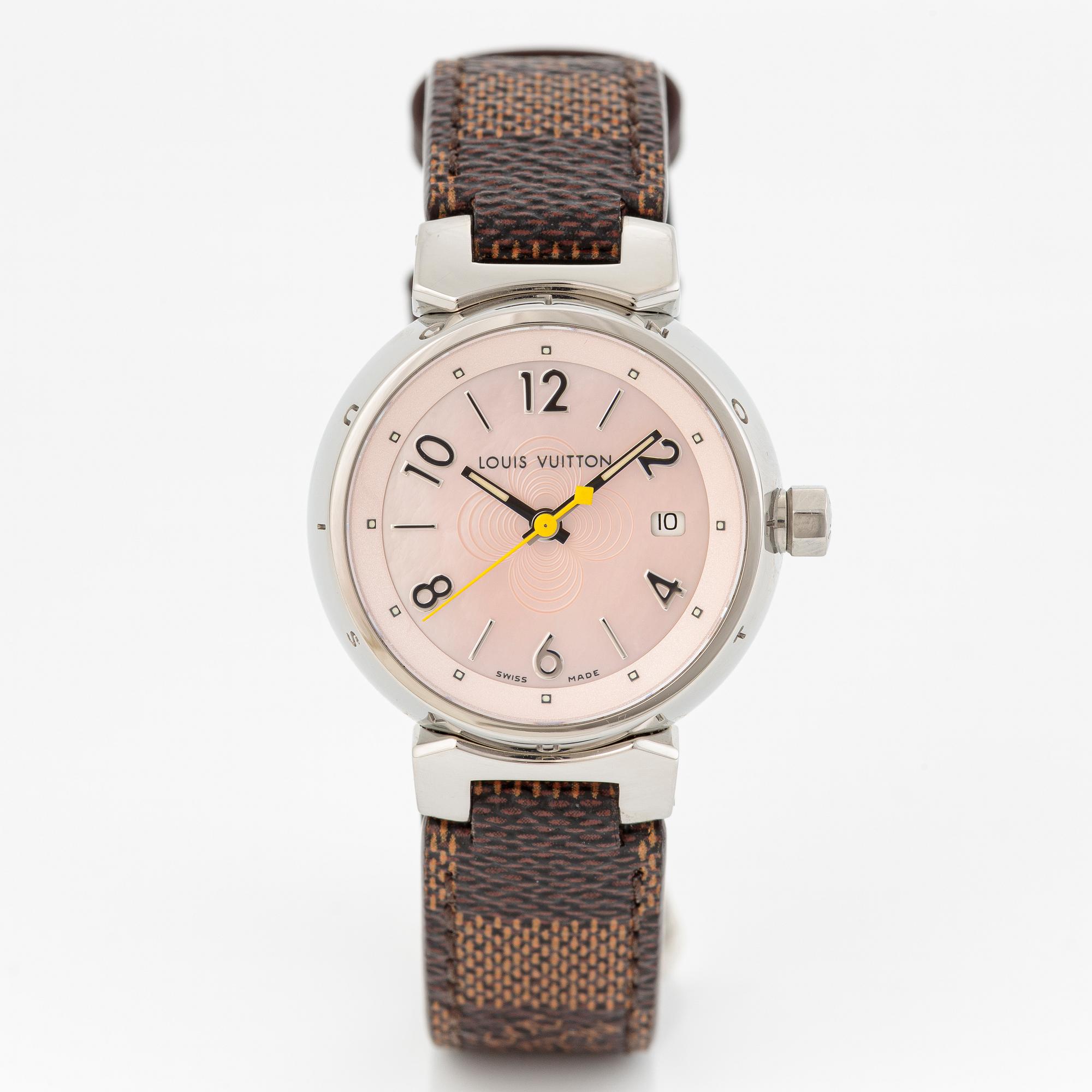 Louis Vuitton, Tambour Quartz, wristwatch, 28 mm.