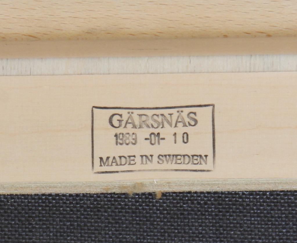 FÅTÖLJ, Gärsnäs 1989.