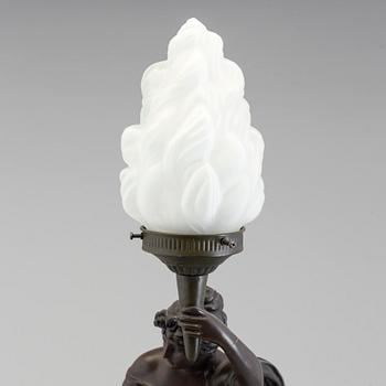 A jugend-style table light.