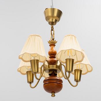 Hans Bergström, taklampa, modell nr 115, Atelje Lyktan, 1940-tal.