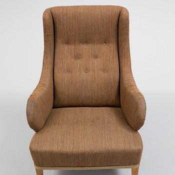 CARL MALMSTEN, armchair, "Oscar", second half of the 20th century. Signed CM.