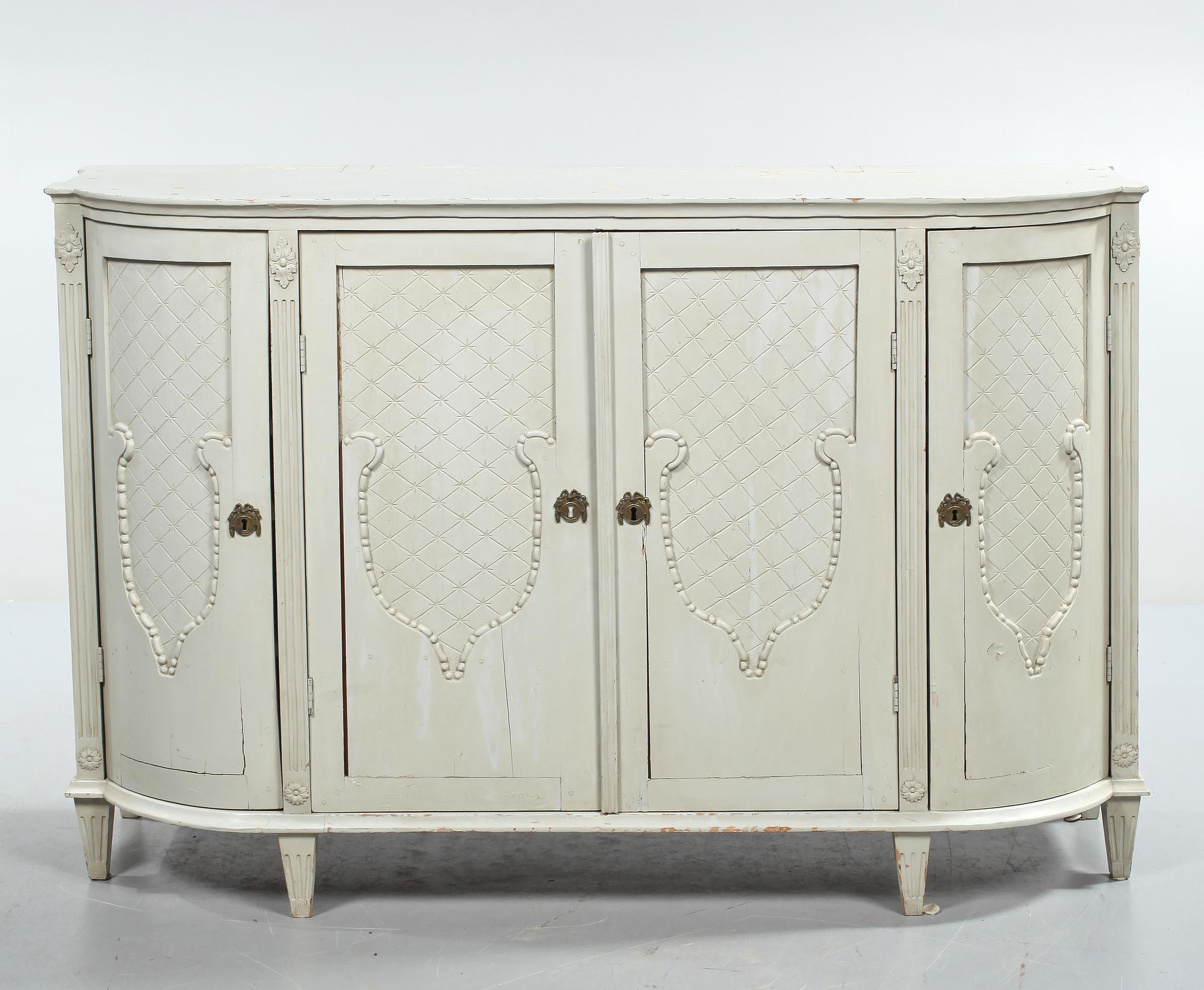 SKÄNK, gustaviansk stil, 1800-tal.
