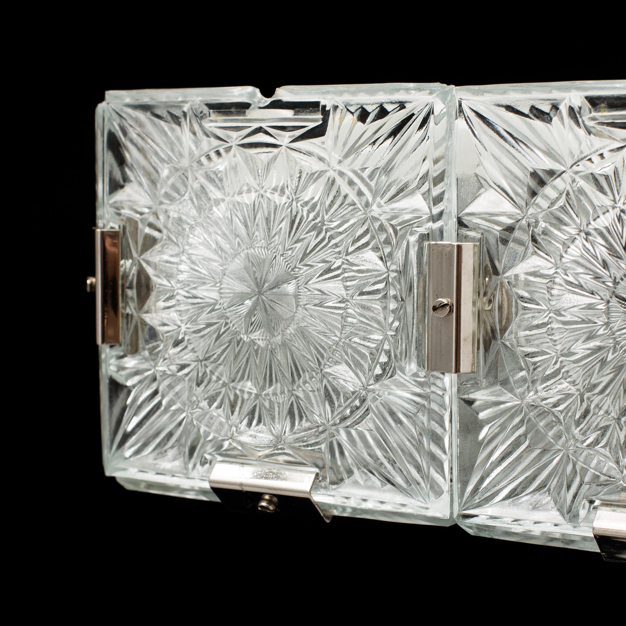 A 1960´s ceiling light. Height ca 36 cm.