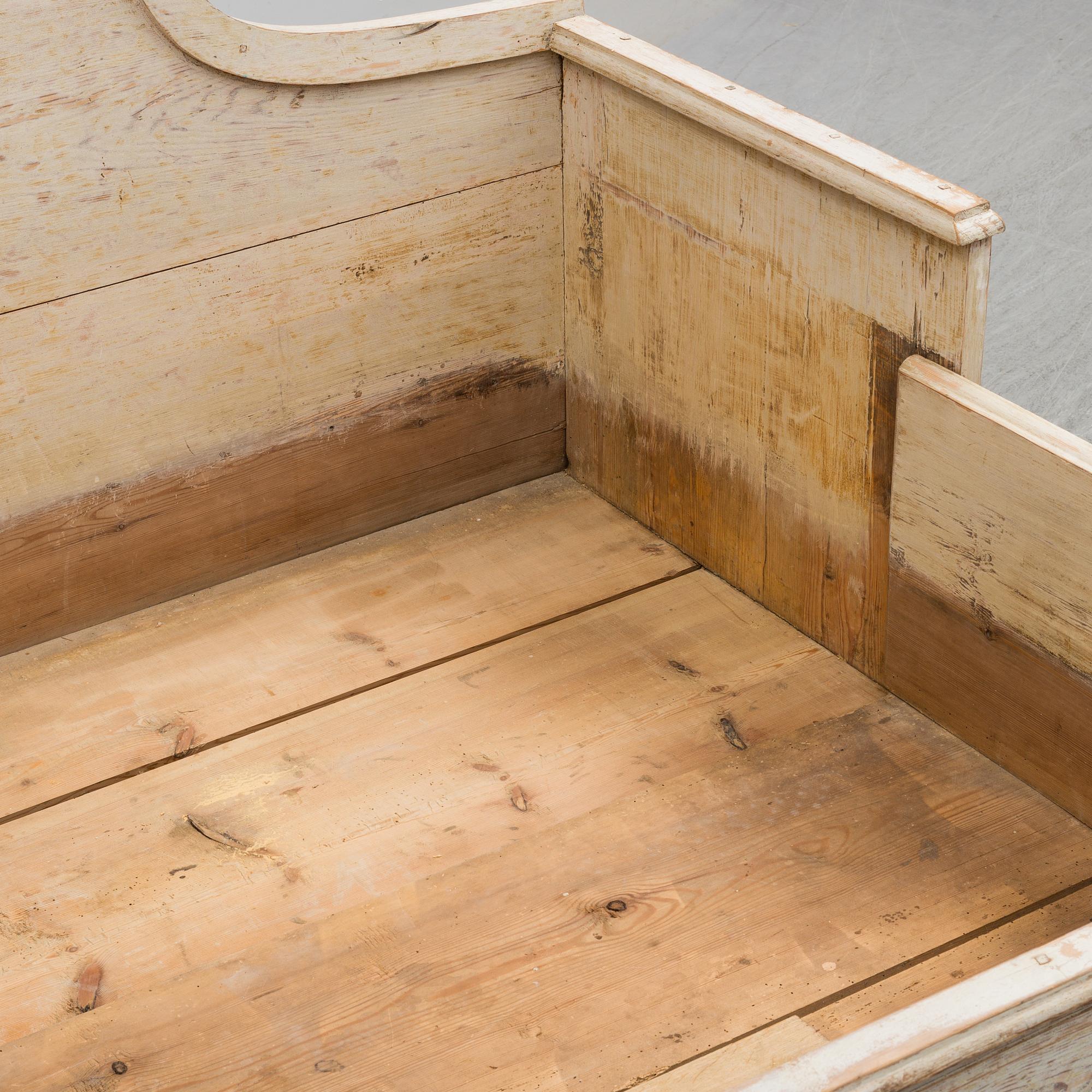 A first half of the 19th century bed.