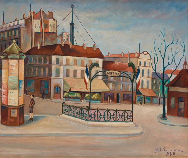 Axel Lundin, Spring in Paris.