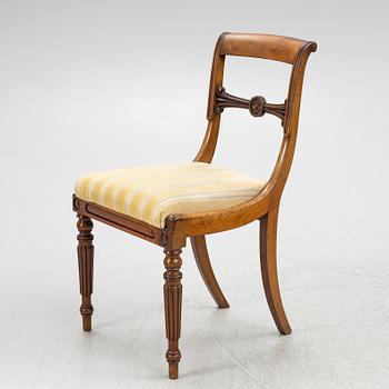 Empire, Four empire chairs, first half of the 19th Century.