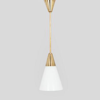 A 1960s pendant light.